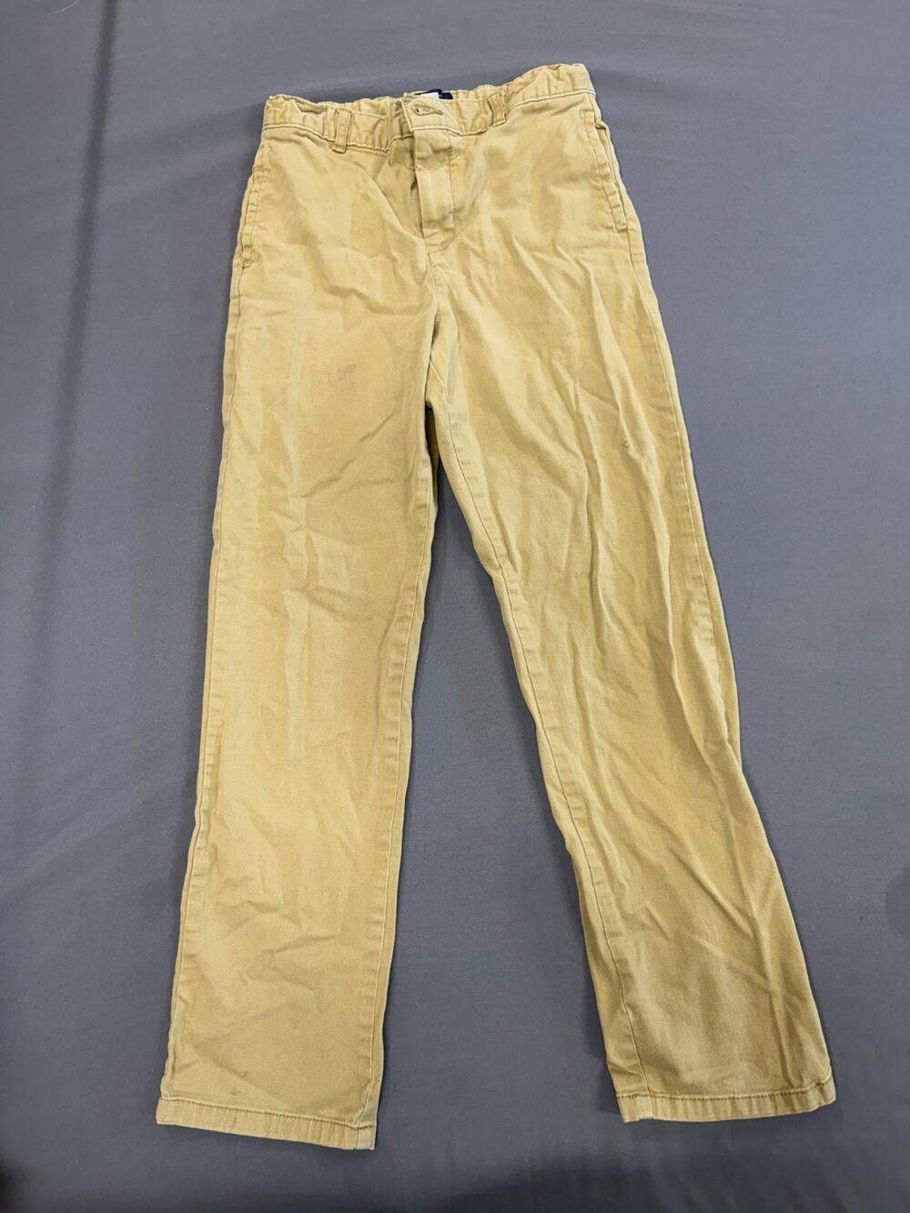 The Children's Place Boys 12 Khaki Pants Cotton Twill Regular Fit School Uniform